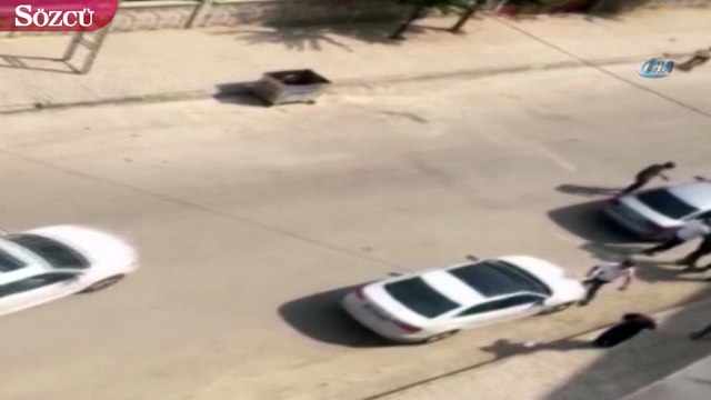 500 TL için apartman basan şahıslar korku dolu anlara neden oldu