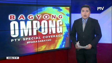 Ilocos Sur, binabayo ng malakas na hangin