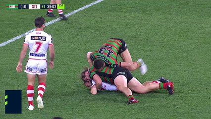 NRL Semi-Final | South Sydney Rabbitohs vs St George Illawarra Dragons  Burgess trio in the wars as St George take the lead 15 september 2018