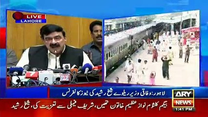 Sheikh Rasheed asks for immediatly filling 10000 essential job posts on merit in railways