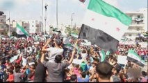 Thousands rally against looming offensive on northwest Syria