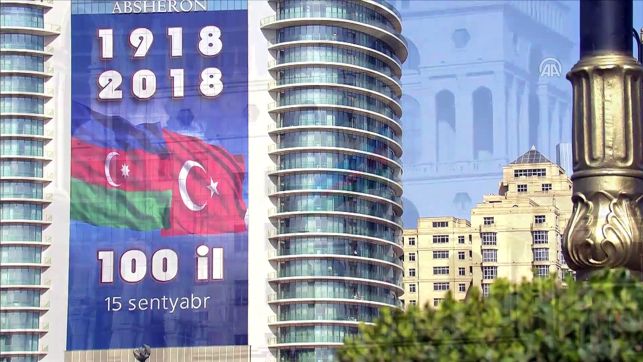 Türkiye Cumhurbaşkanı Erdoğan, Bakü'nün kurtuluş yıldönümü töreninde (2) - BAKÜ