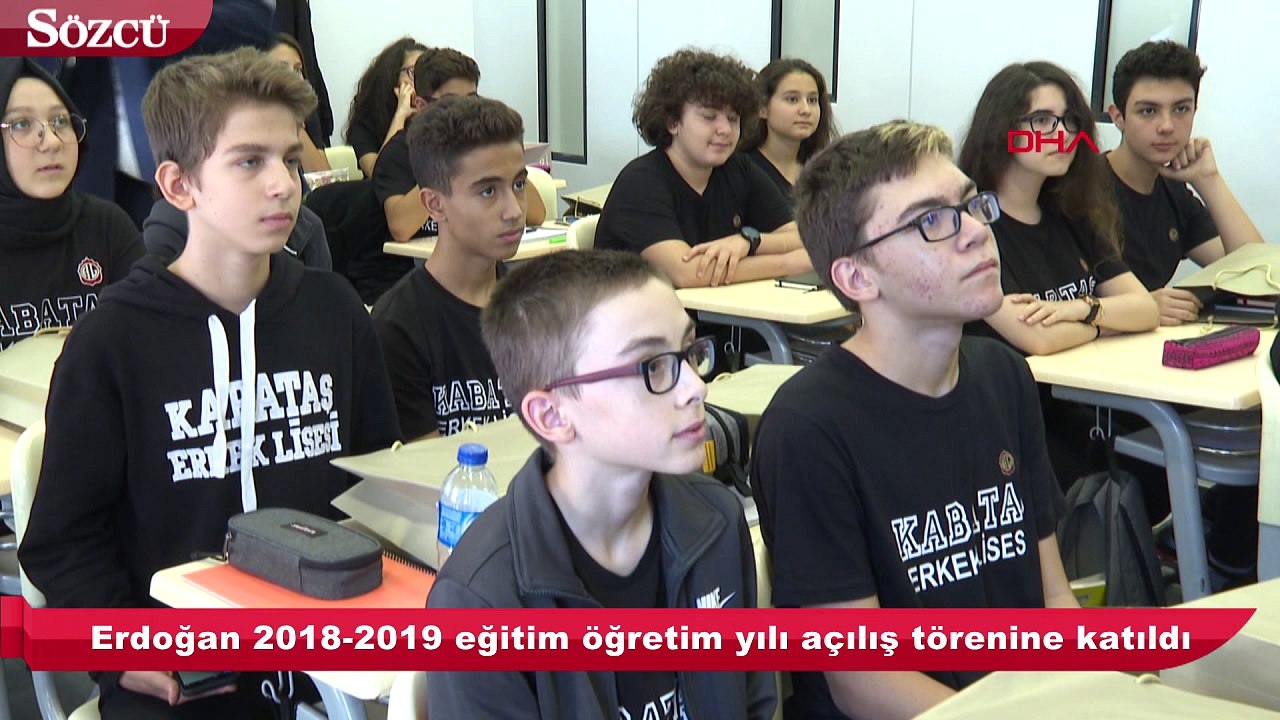 Erdoğan Kabataş Erkek Lisesi'ni gezdi