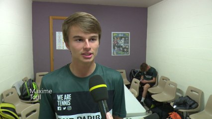 Maxime, ramasseur de balles pour le Moselle Open