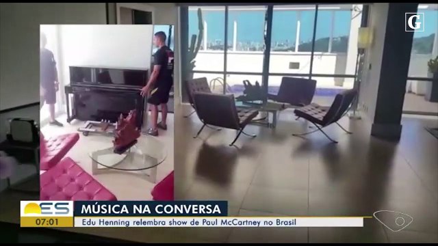 Veja quarto em que Paul McCartney ficou hospedado durante sua passagem pelo ES