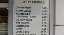 Lokanta 'Uygun Fiyat Tarifesi' ile Sosyal Medyada Gündem Oldu