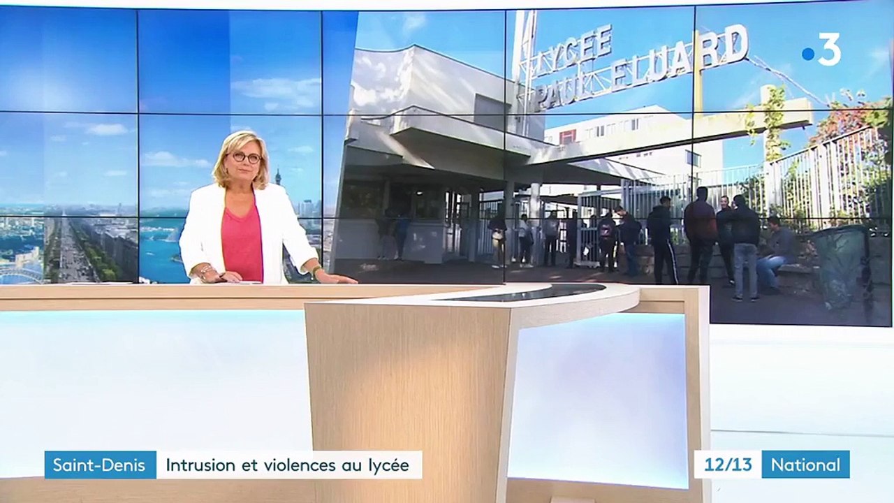 Saint-Denis : intrusion et violences au lycée Paul-Éluard
