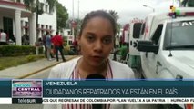 Venezuela: ciudadanos repatriados desde Colombia ya están en el país