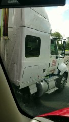 Semi Truck Hauls ATV
