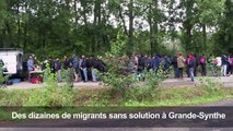 Après l'évacuation, l'errance des migrants à Grande-Synthe