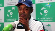 Coupe Davis 2018 - Yannick Noah  : 