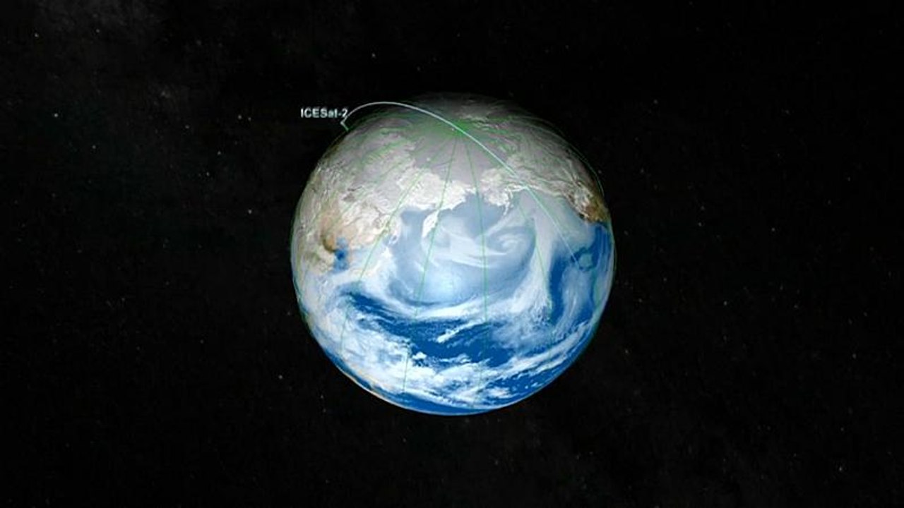 Droht eine 'Heißzeit'? Satellit 'ICESat-2' soll die Antwort liefern