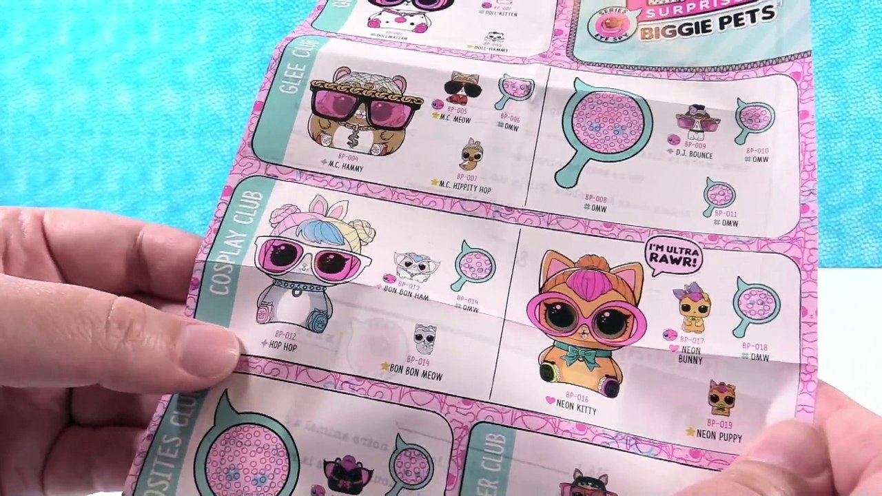 LOL Surprise Biggie Target Exclusive Neon Kitty Jumbo Pet Unboxing ...