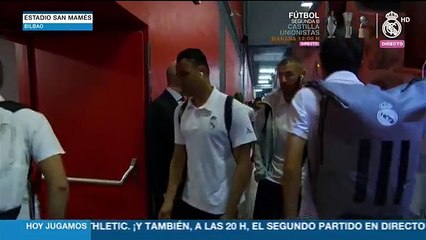 El Real Madrid llega a San Mamés para jugar frente al Athletic