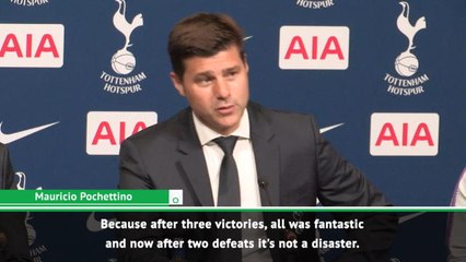 Download Video: Defiant Poch 'not worried' after Liverpool defeat