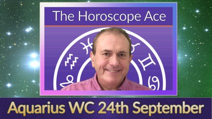 Aquarius Weekly Horoscope from 24th September - 1st October