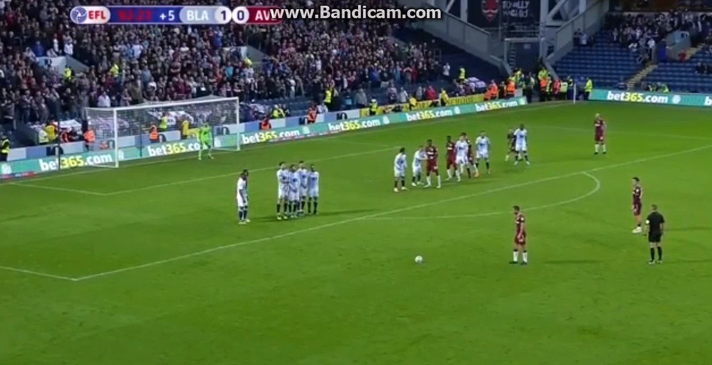 C.Hourihane  Goal  Blackburn  Rovers  1  -  1  Aston Villa  15.09.2018  HD