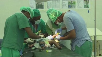 Peacekeepers conduct free cleft lip surgery in Somalia