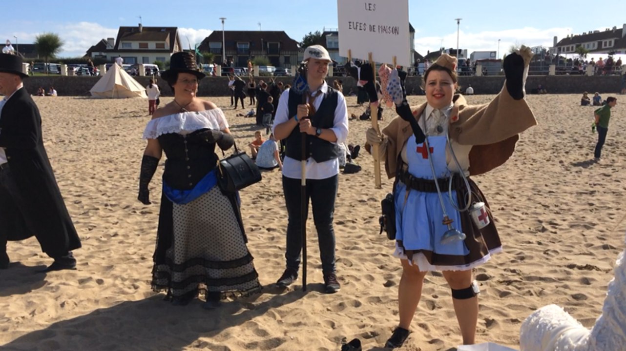 Sur la plage festival Cidre et dragon