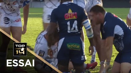 TOP 14 - Essai Adrien PELISSIE (UBB) - Agen - Bordeaux-Bègles - J4 - Saison 2018/2019