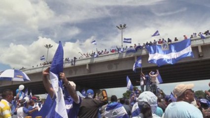 Dos heridos en la marcha contra el Gobierno de Ortega en Nicaragua