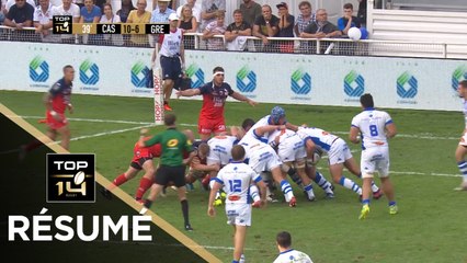 TOP 14 - Résumé Castres-Grenoble: 29-13 - J4 - Saison 2018/2019