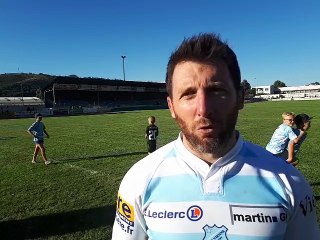 Grégory Puyo (CS Vienne) après le match face à Bourgoin-Jallieu