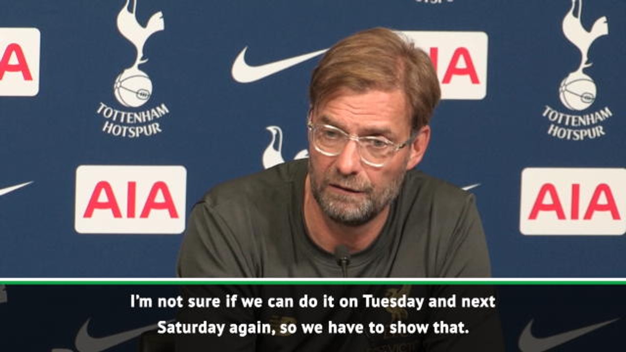 Klopp's best bits after beating Spurs at Wembley