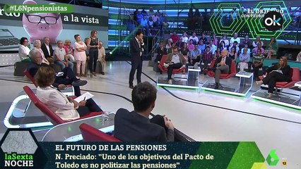 Eduardo Inda sobre las pensiones en La Sexta Noche