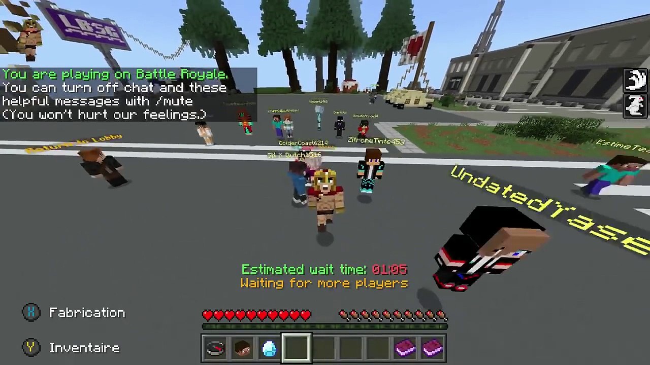 UN NOUVEAU MOD FORTNITE SUR MINECRAFT.. ?! Lifeboat Battle Royale !