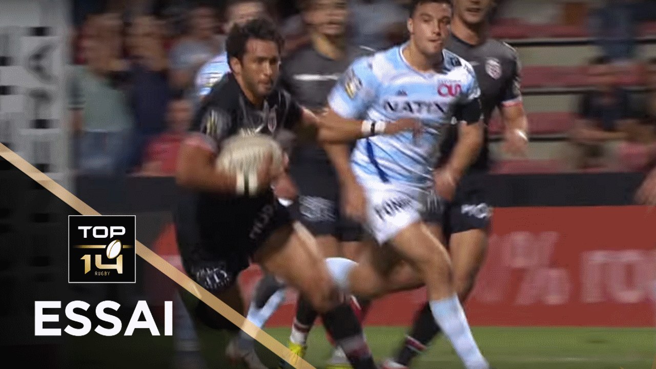 TOP 14 - Essai Maxime MERMOZ (ST) - Toulouse - Racing 92 - J4 - Saison 2018/2019
