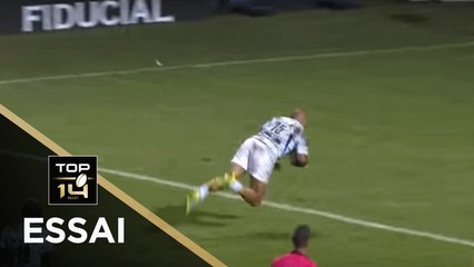 TOP 14 - Essai Simon ZEBO (R92) - Toulouse - Racing 92 - J4 - Saison 2018/2019
