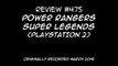 Review 475 - Power Rangers Super Legends (PS2)