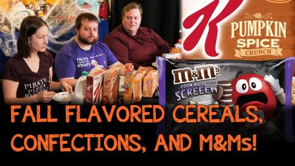 Fall & Halloween Cereals, Confections, and M&Ms