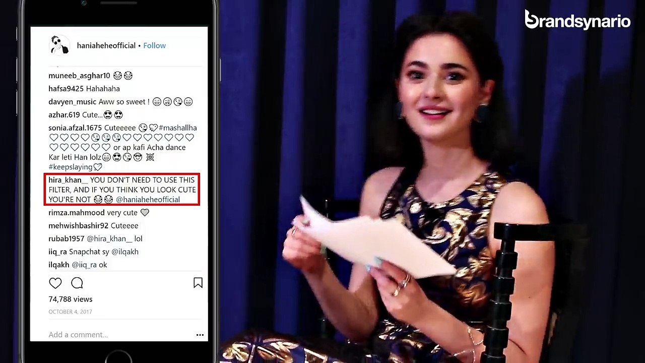 Hania Aamir Replied On Hateful Comments