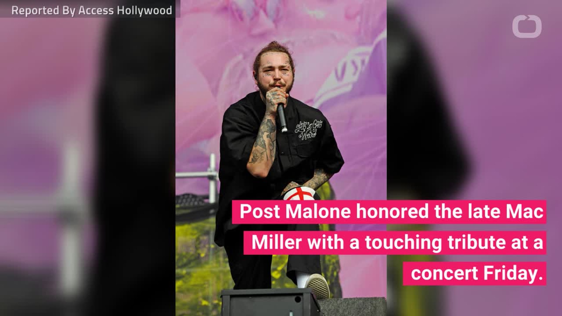 Post Malone Honors Mac Miller Onstage