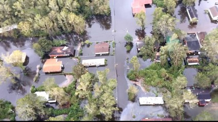 Florence continues to wreak havoc on US East Coast