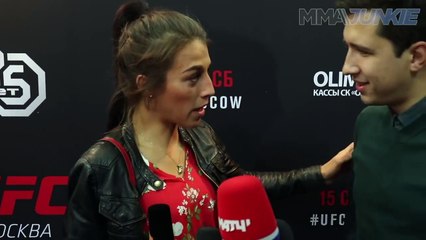 Joanna Jedrzejczyk makes an example of Russian reporter after ‘stupid’ Conor McGregor question