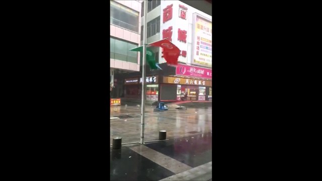 Typhoon Mangkhut hits Hong Kong and Shenzhen