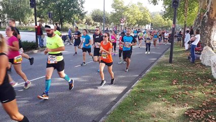 Le départ du 10km d'Annecy
