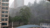 Typhoon Mangkhut batters Hong Kong