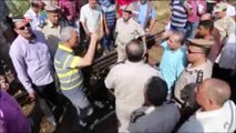 مدير أمن المنوفية يعلن انتظام حركة القطارات وعدم تأثرها بحادث قطار طنطا