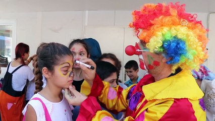 Dezavantajlı mahallenin çocuklarına özel eğlence - ADANA