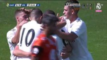 Gol de Cristo con el Real Madrid Castilla a Unionistas CF (2-0)