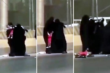 സൗദിയിലെ റോഡരികില്‍ സ്ത്രീകളുടെ പൊരിഞ്ഞ അടി | Oneindia Malayalam