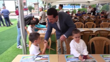 Başkan Erdoğan Tok ve Milletvekili Fuat Köktaş, geleceğin sporcularıyla buluştu