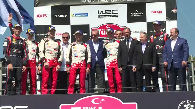 Cumhurbaşkanı Erdoğan, Dünya Ralli Şampiyonası'nın ödül törenine katıldı (2) - MUĞLA