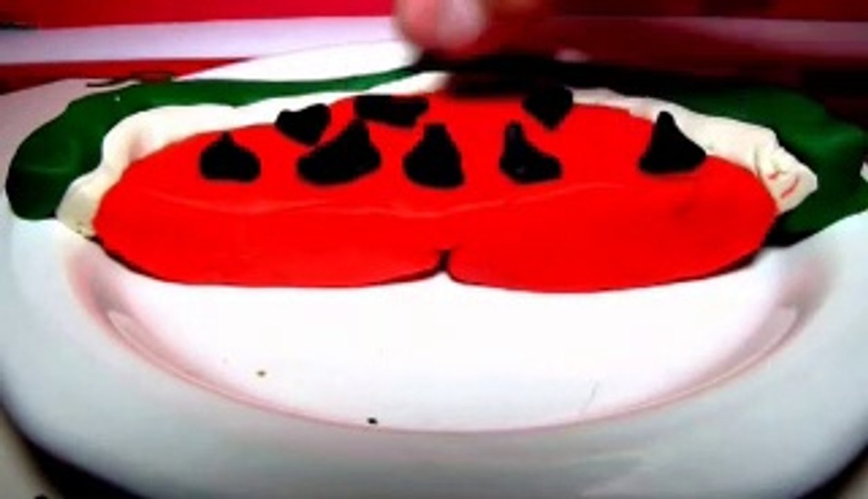 Watermelon Slice Creation