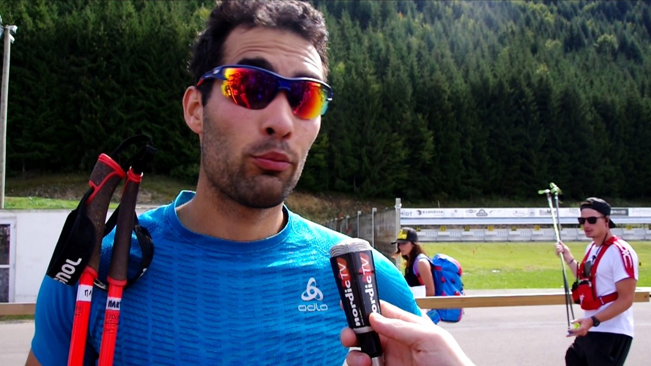 Martin Fourcade : "Je suis dans les temps de passage"