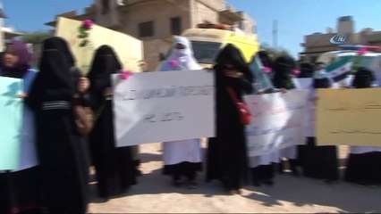 - Suriye’de Yüzlerce Doktor İdlib’deki Saldırıları Protesto Etti- İdlib’deki Doktorlardan Koruma Çağrısı